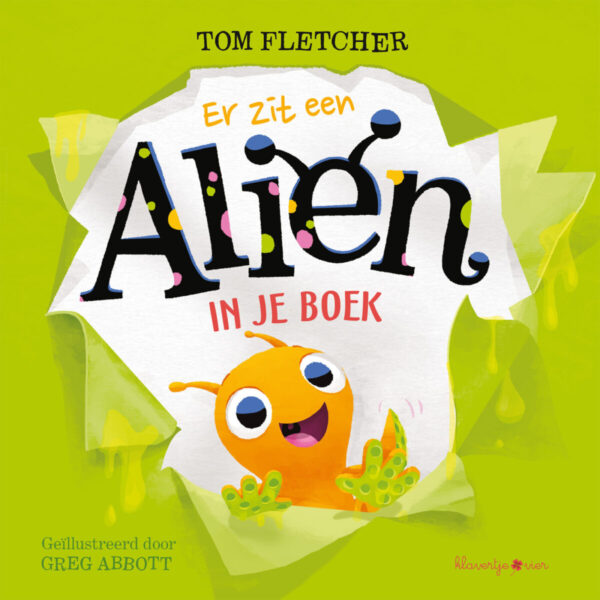 Er zit een alien in je boek – cover
