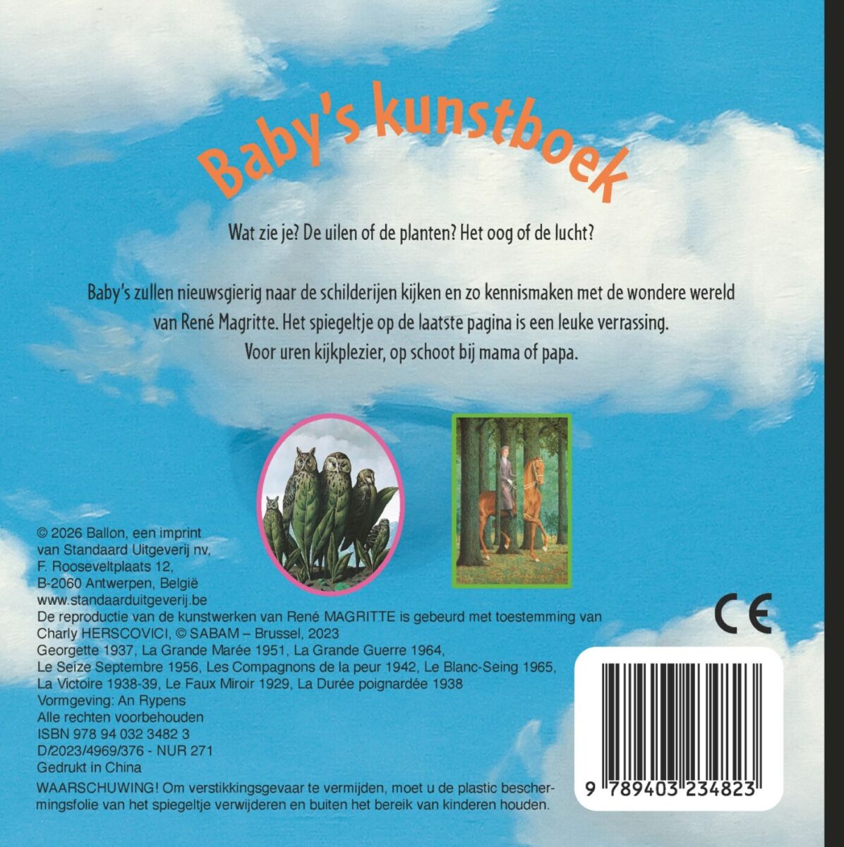 Baby’s kunstboek – achterflap