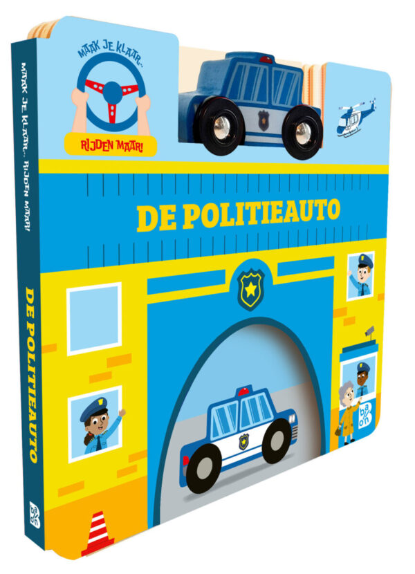 De politieauto – cover
