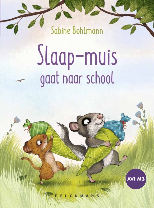Slaap-muis gaat naar school – cover