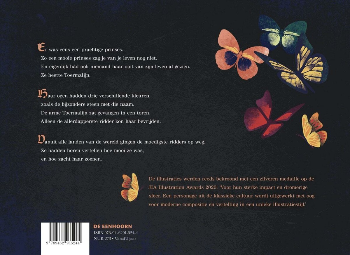Toermalijn β achterflap