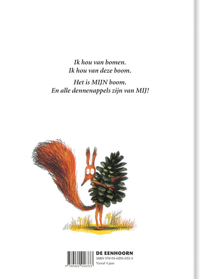Dit is MIJN boom! – achterflap