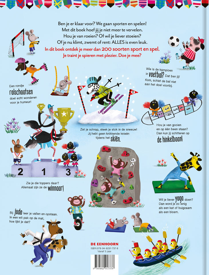 Vol vol sport – achterflap