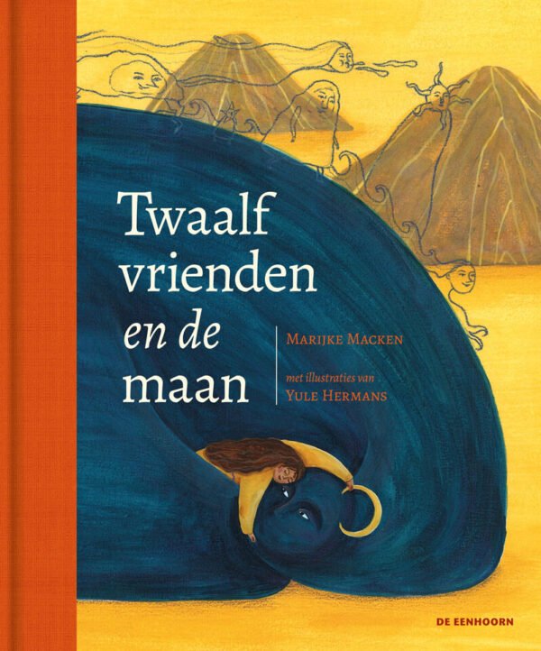 Twaalf vrienden en de maan – cover