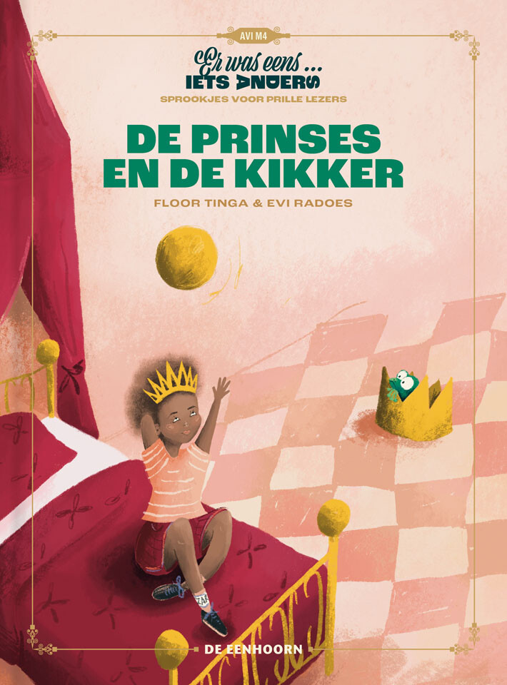 De prinses en de kikker – cover