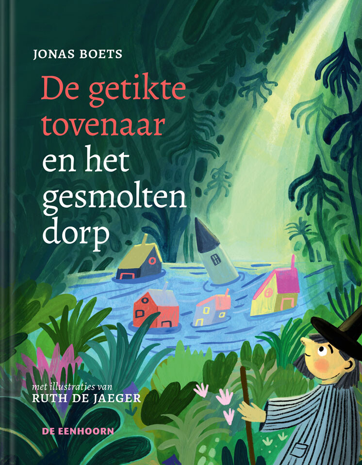 De getikte tovenaar en het gesmolten dorp – cover