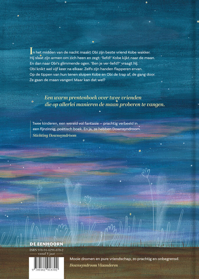 Verliefd op de maan – achterflap