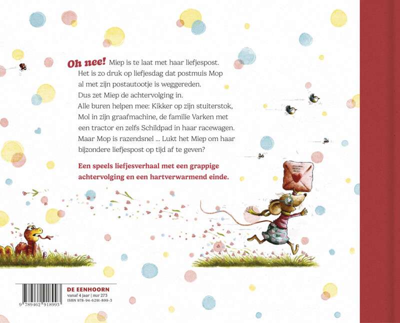 Liefjespost – achterflap
