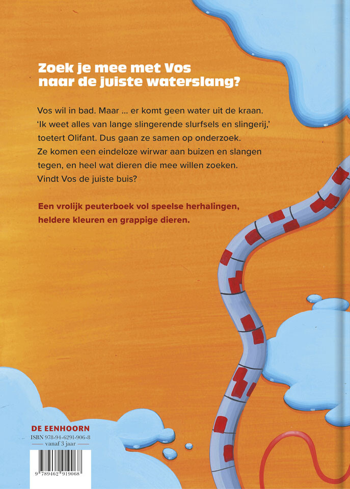 Het water is op – achterflap
