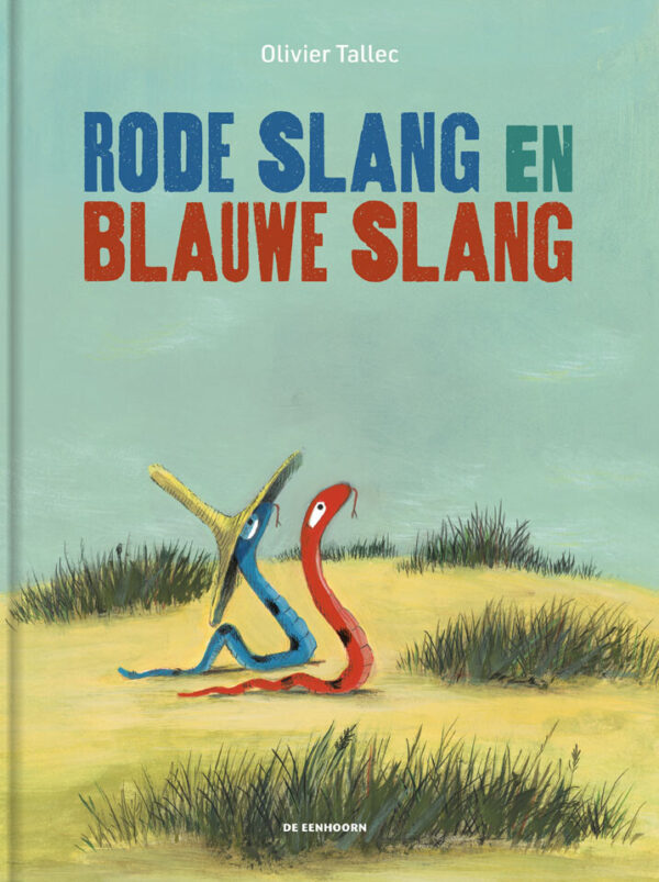 Rode slang en blauwe slang – cover