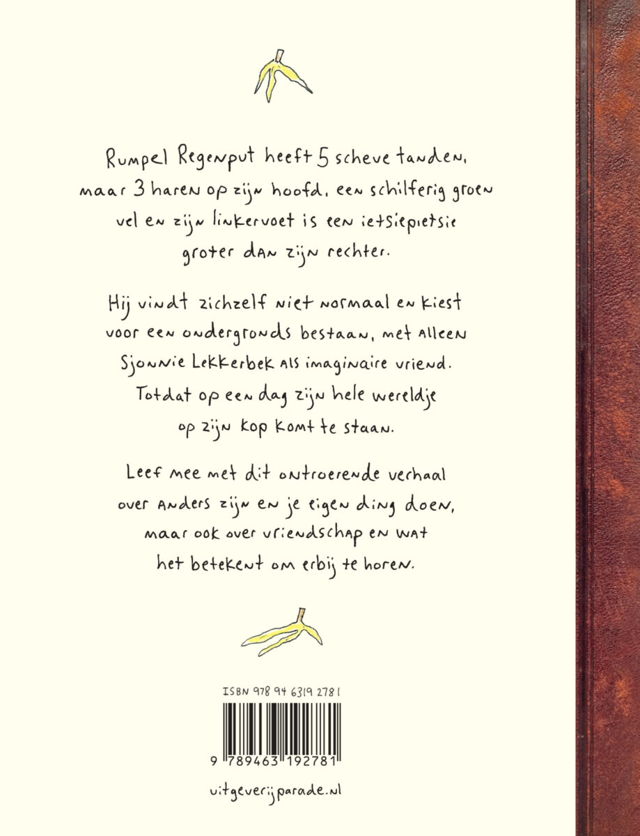 Rumpel Regenput – achterflap