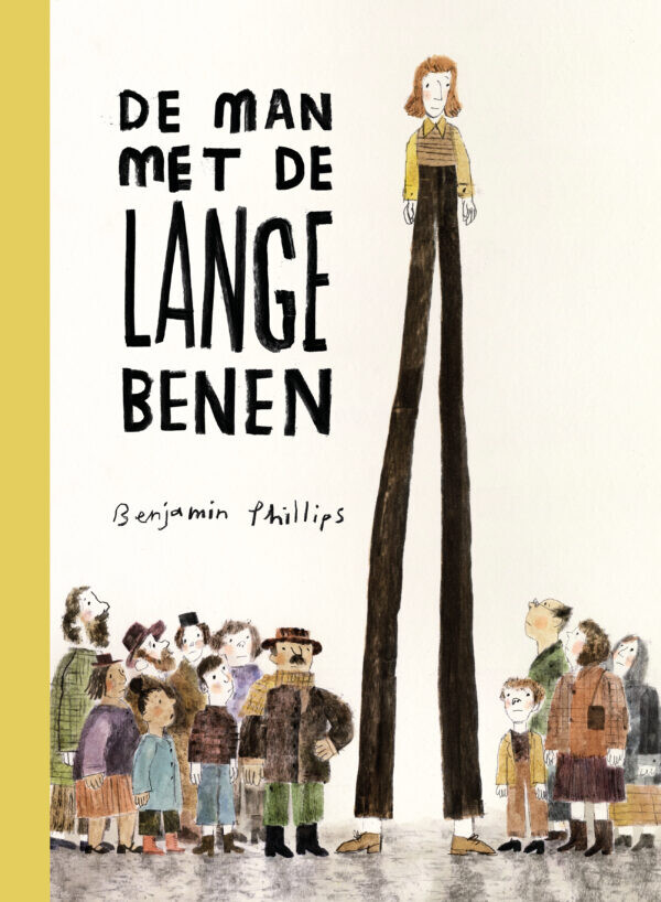 De man met de lange benen – cover