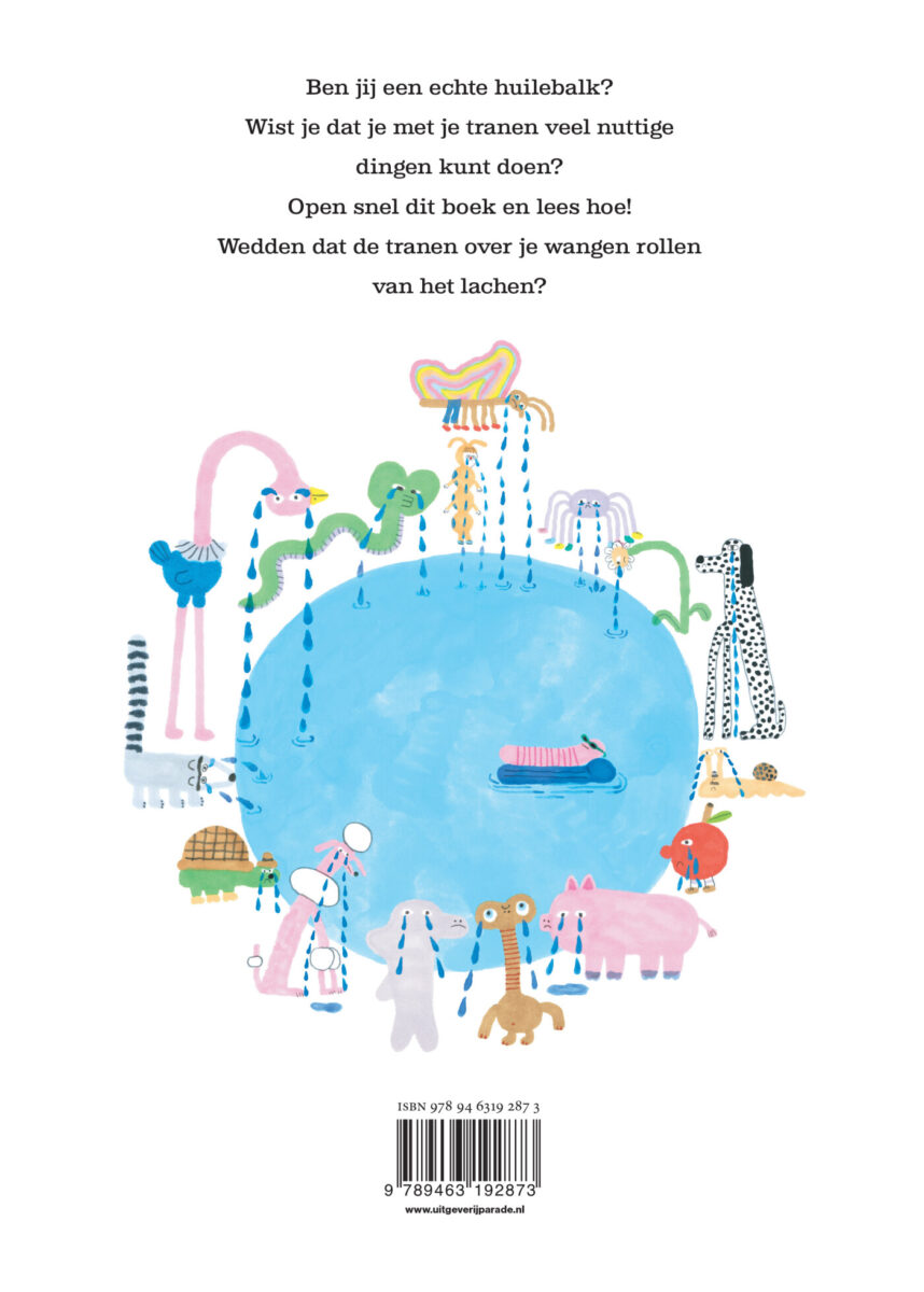 Tranen met tuiten – achterflap