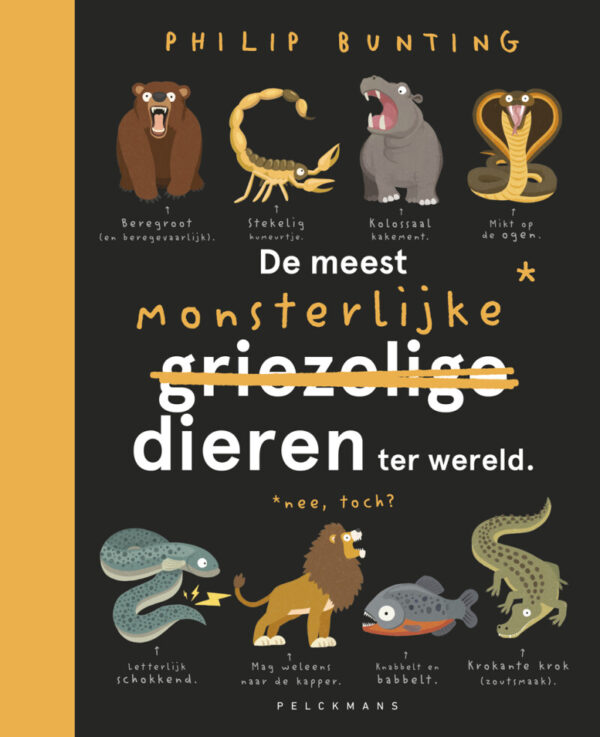 De meest monsterlijke* dieren ter wereld – cover