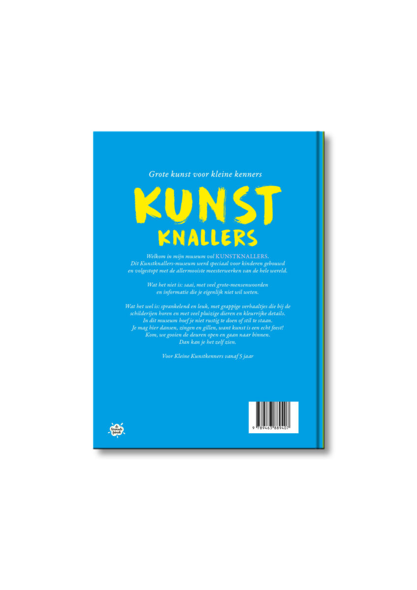 Kunstknallers – achterflap