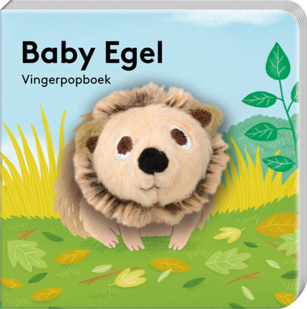 Vingerpopboekje Baby egel – cover