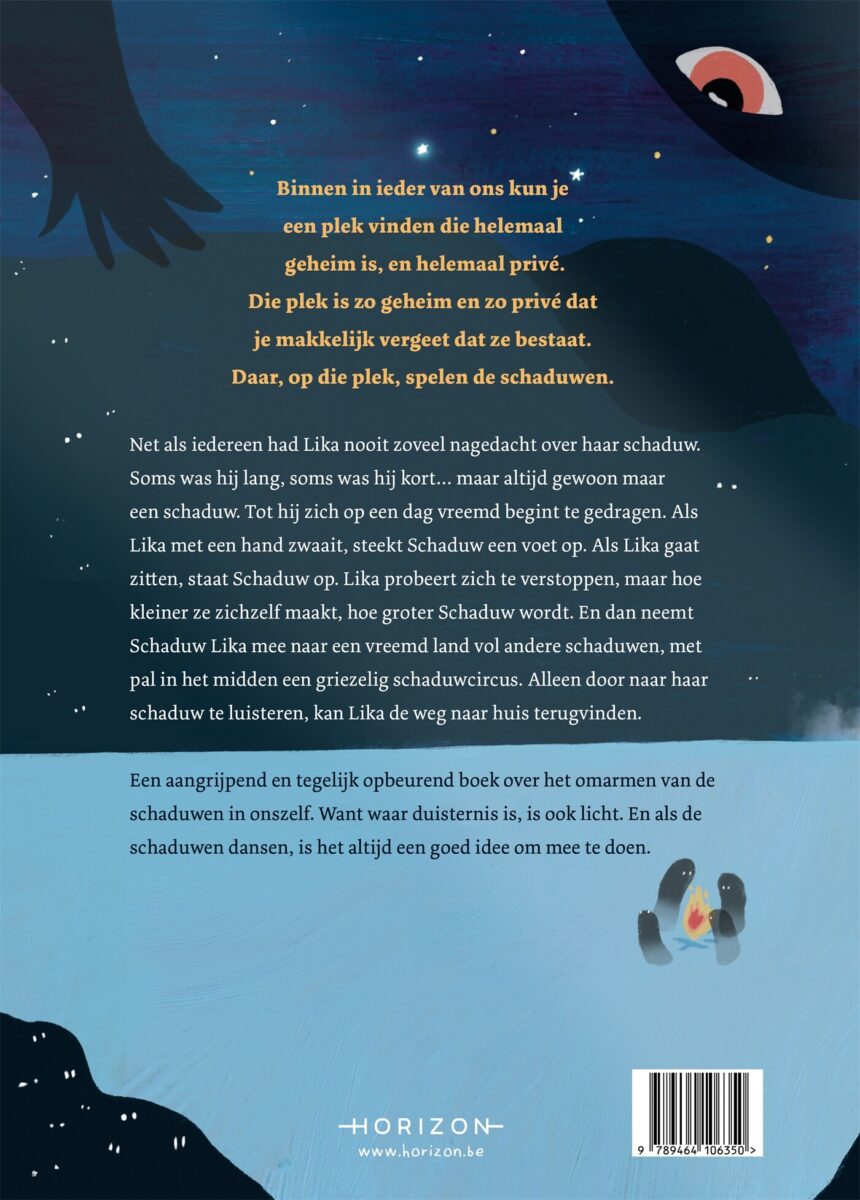 Het schaduwcircus – achterflap