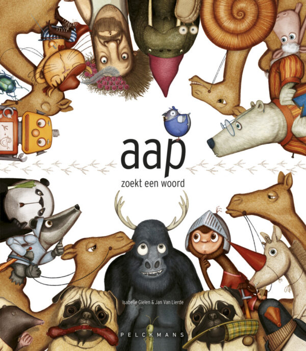 Aap zoekt een woord – cover