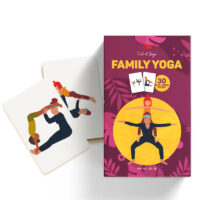 Familie Yoga Kaartenset – Samen Ontspannen & Verbinden – cover