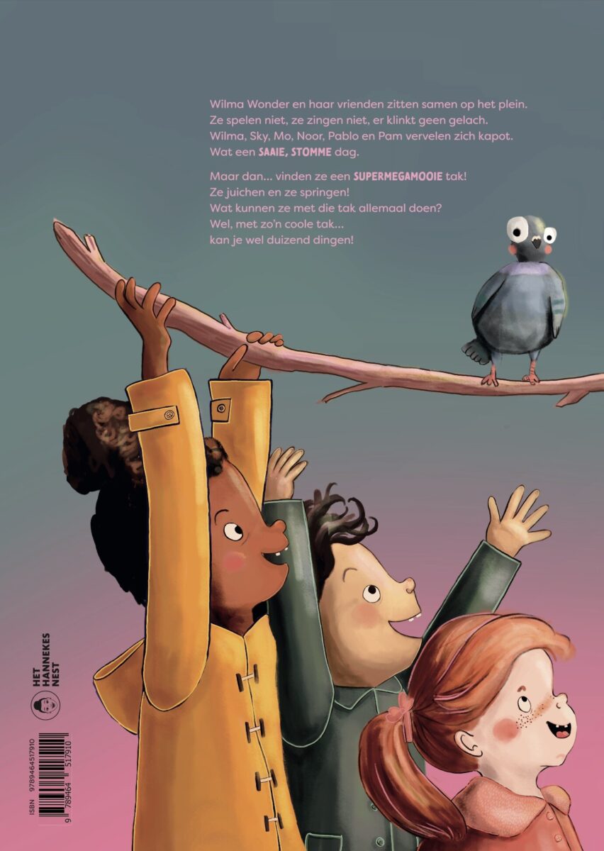 Wilma Wonder en de tak – achterflap