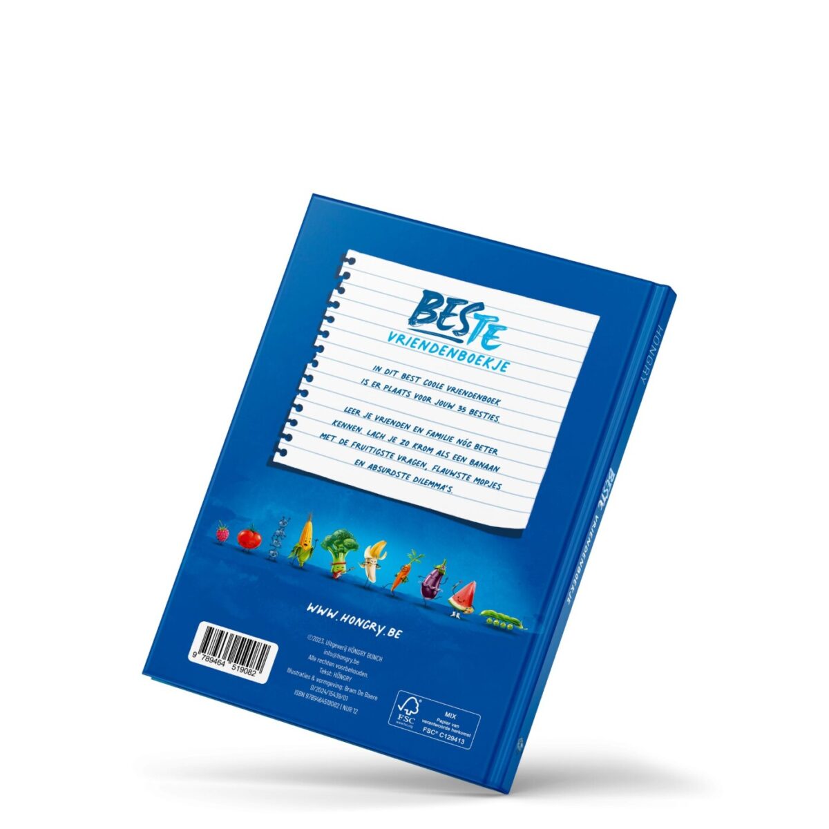 Beste vriendenboekje – achterflap