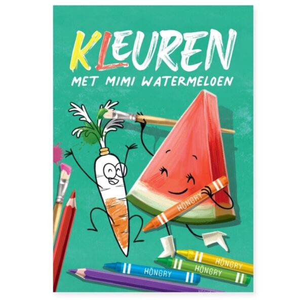 Kleuren met Mimi Watermeloen – cover