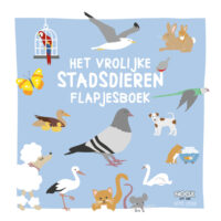 Het vrolijke stadsdieren flapjesboek – cover