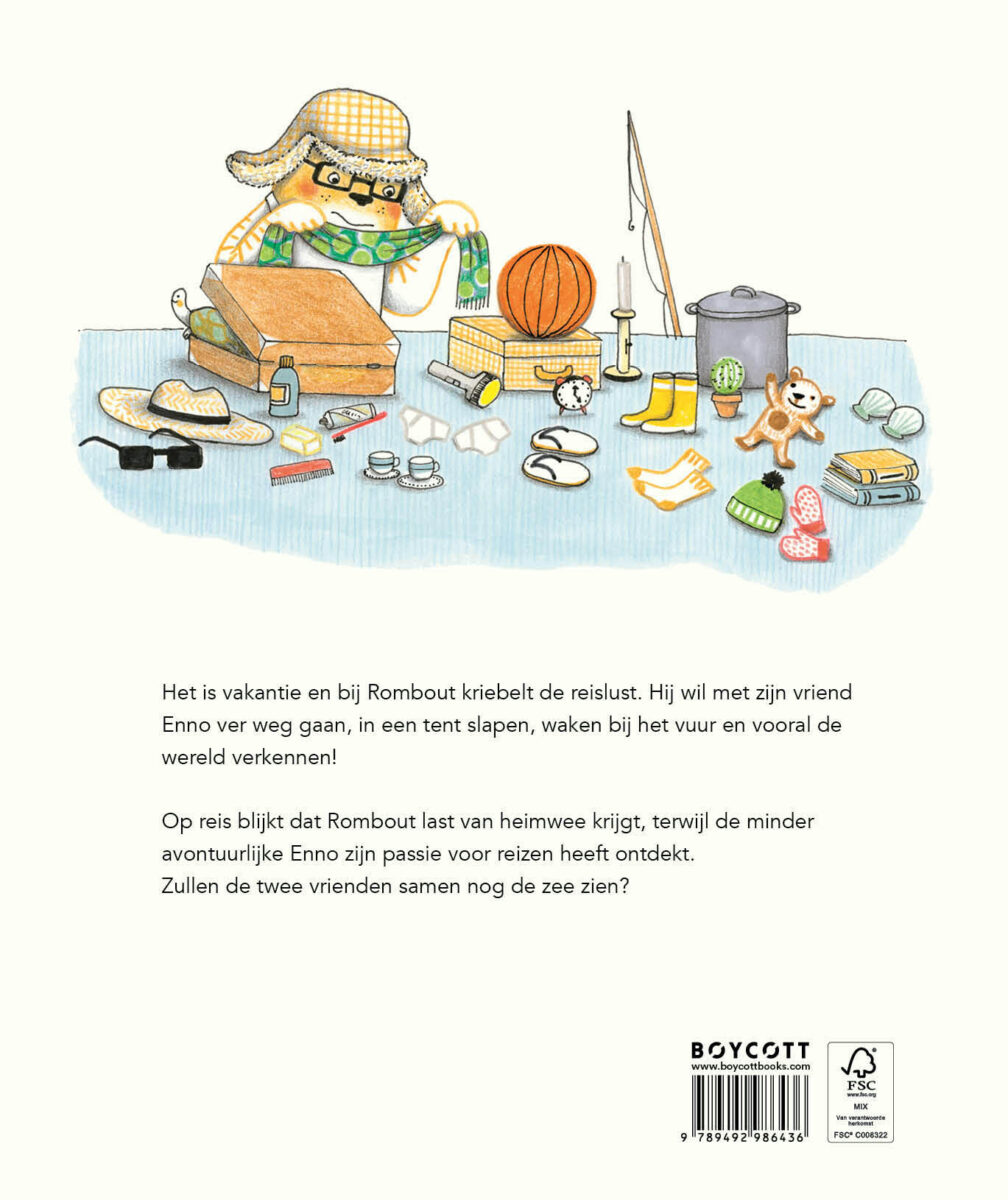 De grote reis β achterflap