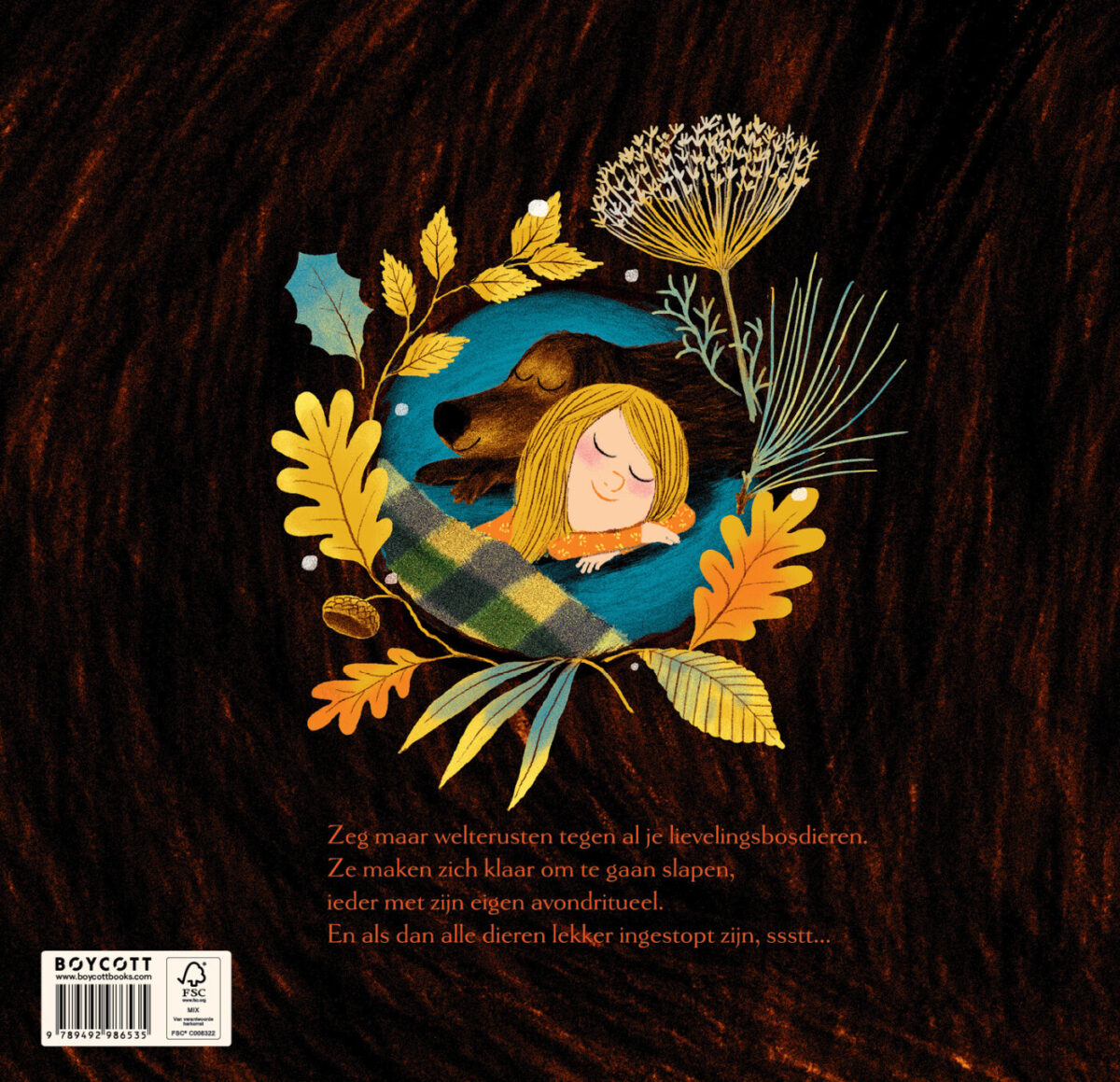 Dromen van het bos – achterflap