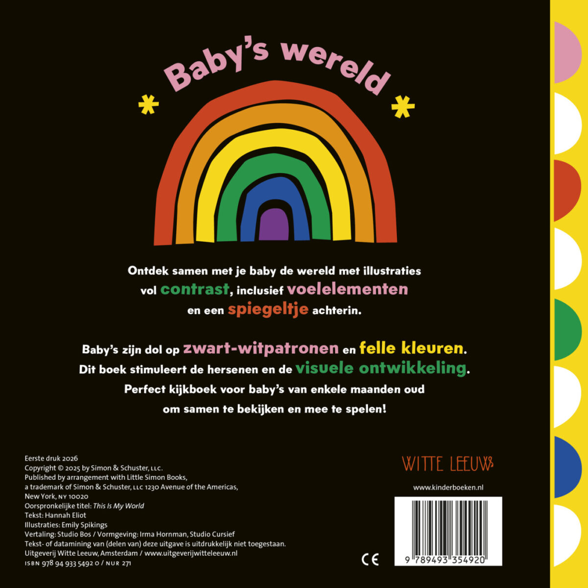 Baby’s wereld – achterflap