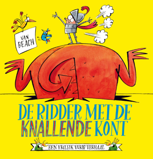 De ridder met de knallende kont – cover
