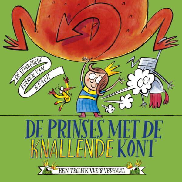 De prinses met de knallende kont – cover