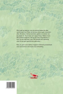 Roos, vis, gum – achterflap