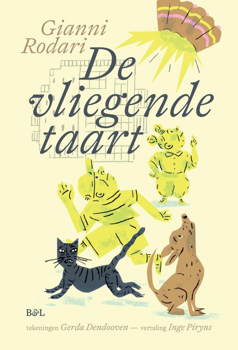 De vliegende taart – cover